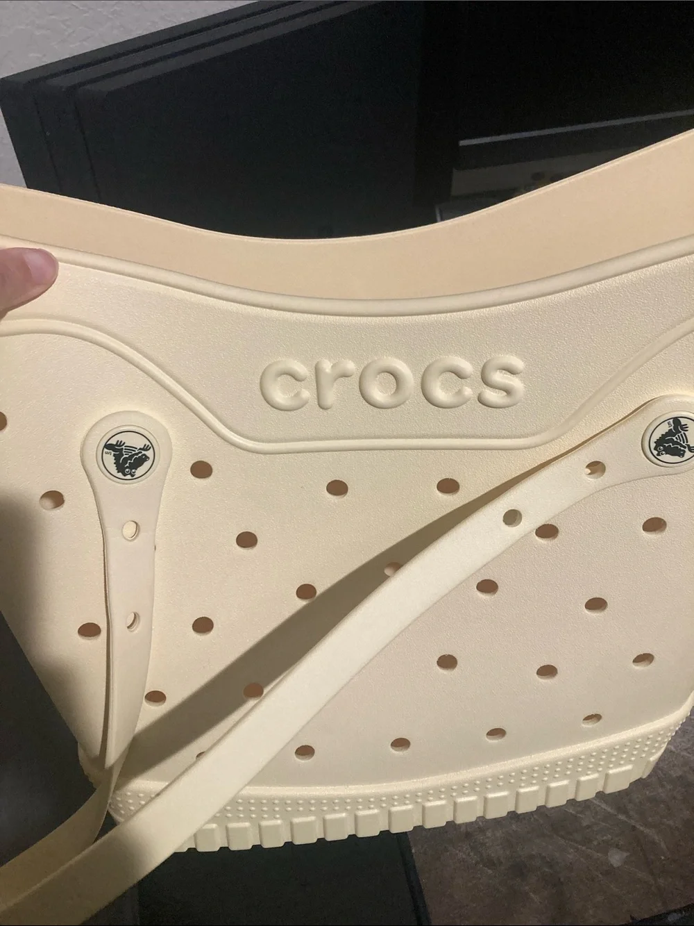 CROCS Medium Yellow Tote